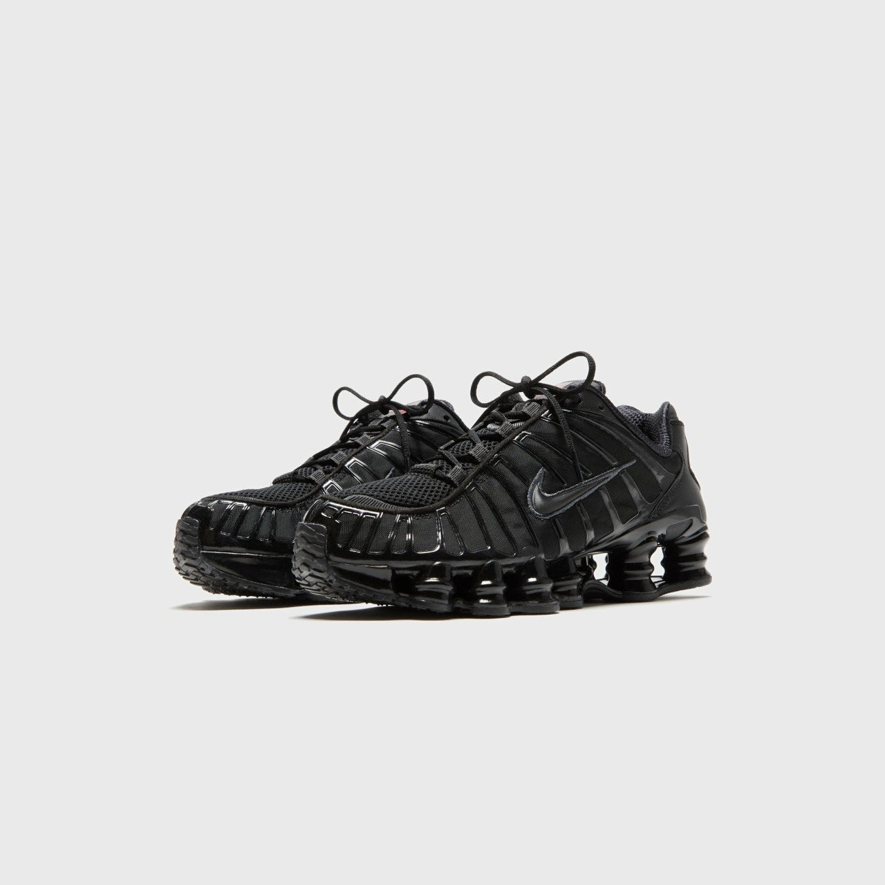 Men Kith Nike Shox TL - Black / Metallic Hematite / Max Orange