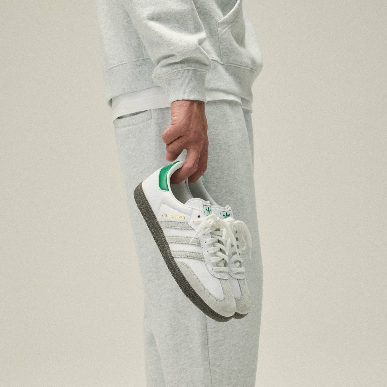 Men|Women Kith Kith Classics for adidas Originals Samba OG - White / Green