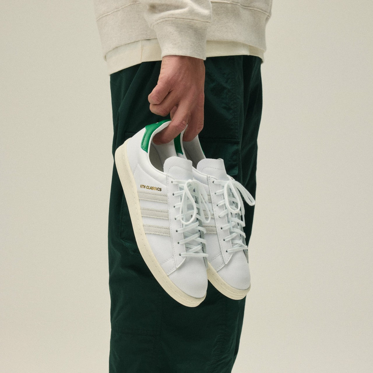 Men|Women Kith Kith Classics for adidas Originals Campus 80s - White / Green