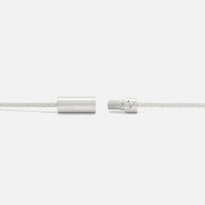 Men|Women Kith Le Gramme 7g Cable Bracelet - Brushed Sterling Silver
