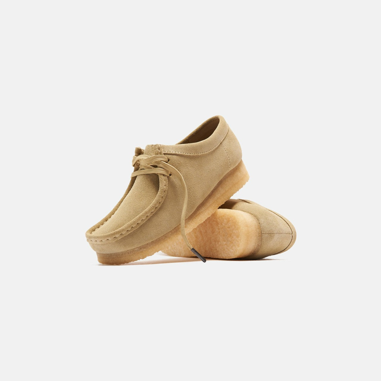 Men Kith Clarks Suede Wallabee - Maple