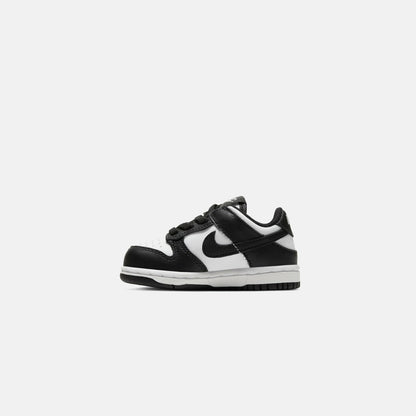 Kids Kith Nike TD Dunk Low - White / Black