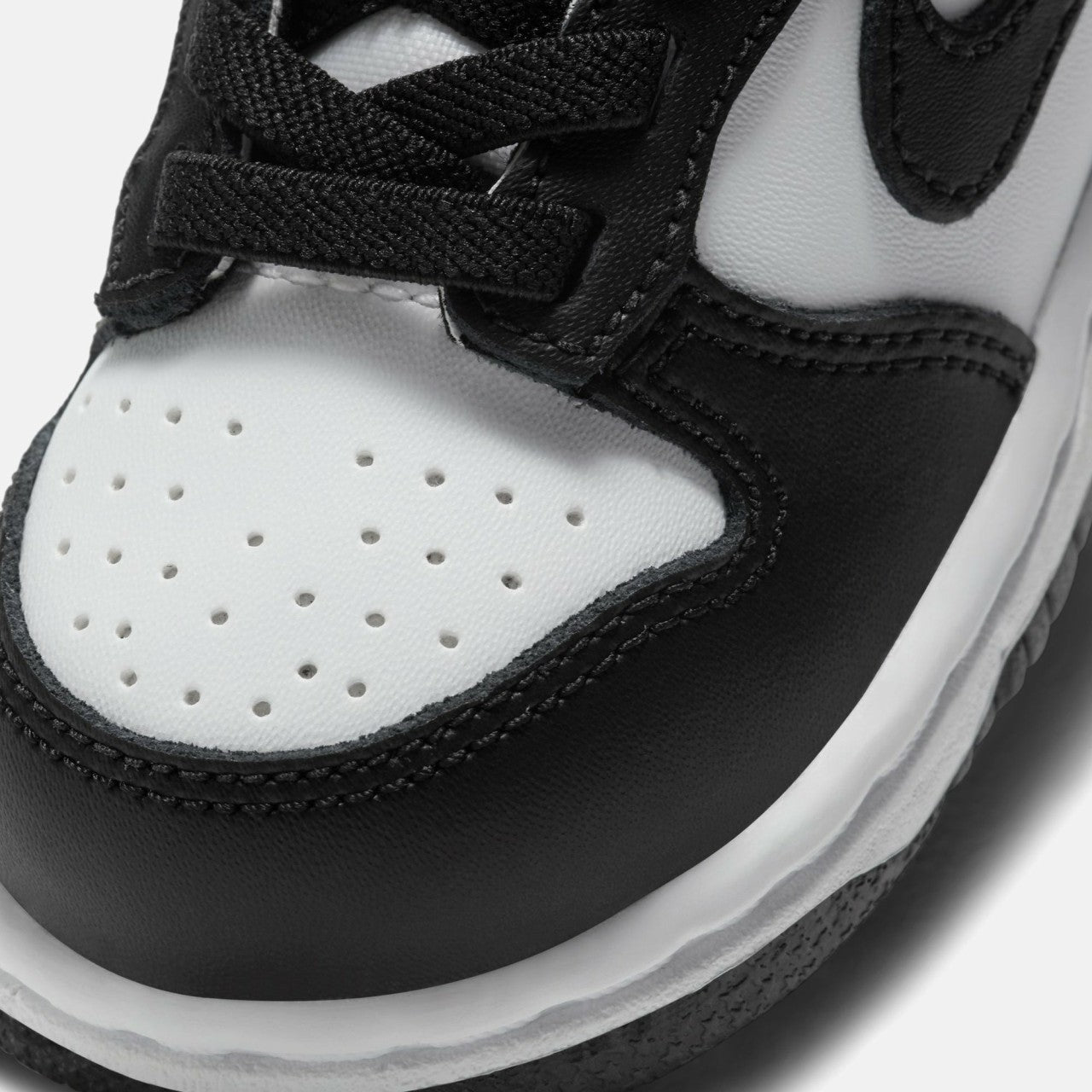 Kids Kith Nike TD Dunk Low - White / Black