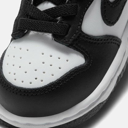 Kids Kith Nike TD Dunk Low - White / Black