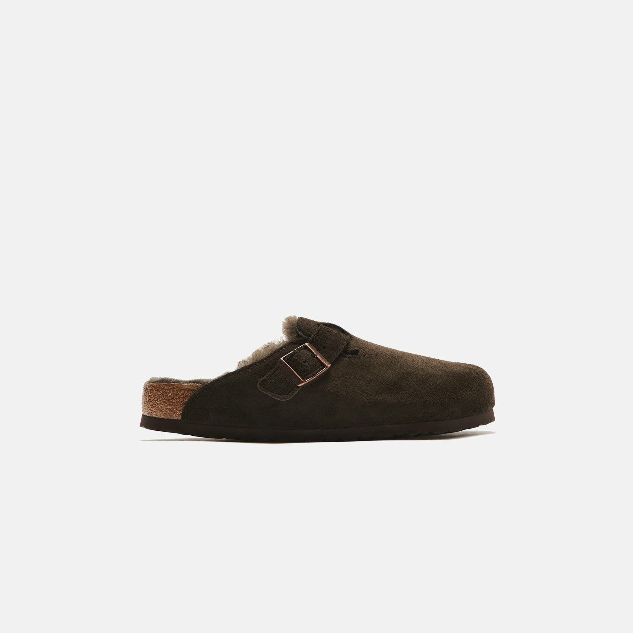 Men Kith Birkenstock Boston Shearling - Mocha