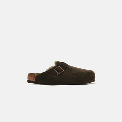 Men Kith Birkenstock Boston Shearling - Mocha