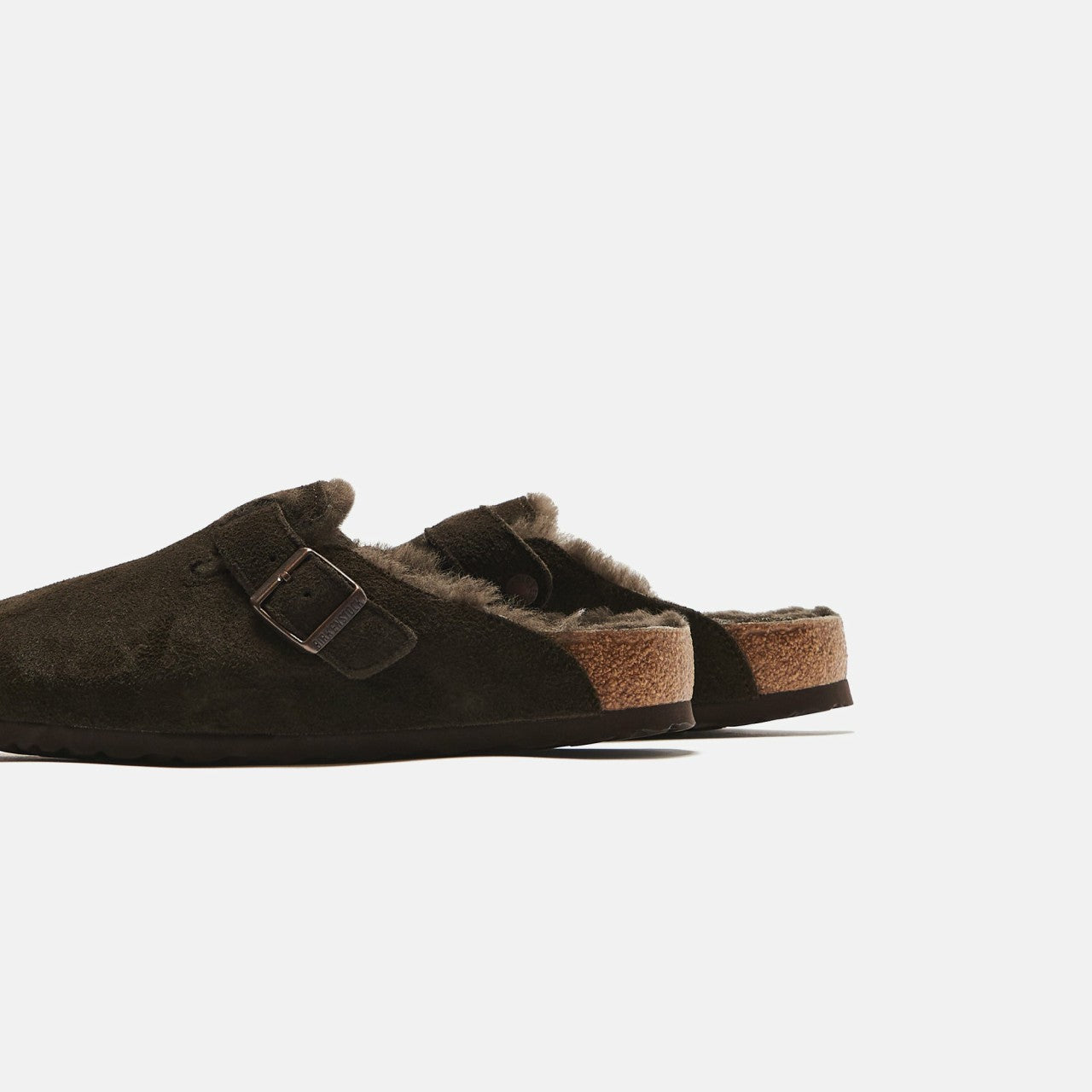 Men Kith Birkenstock Boston Shearling - Mocha