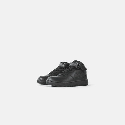 Kids Kith Nike PS Air Force 1 Mid - Triple Black
