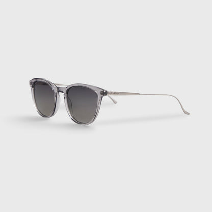 Men Kith Kith for Modo Georgica Sunglasses - Grey Crystal / Silver / Clear
