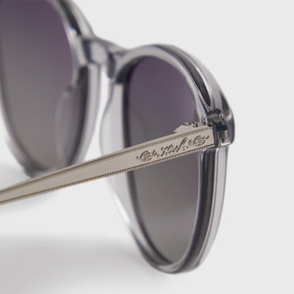 Men Kith Kith for Modo Georgica Sunglasses - Grey Crystal / Silver / Clear