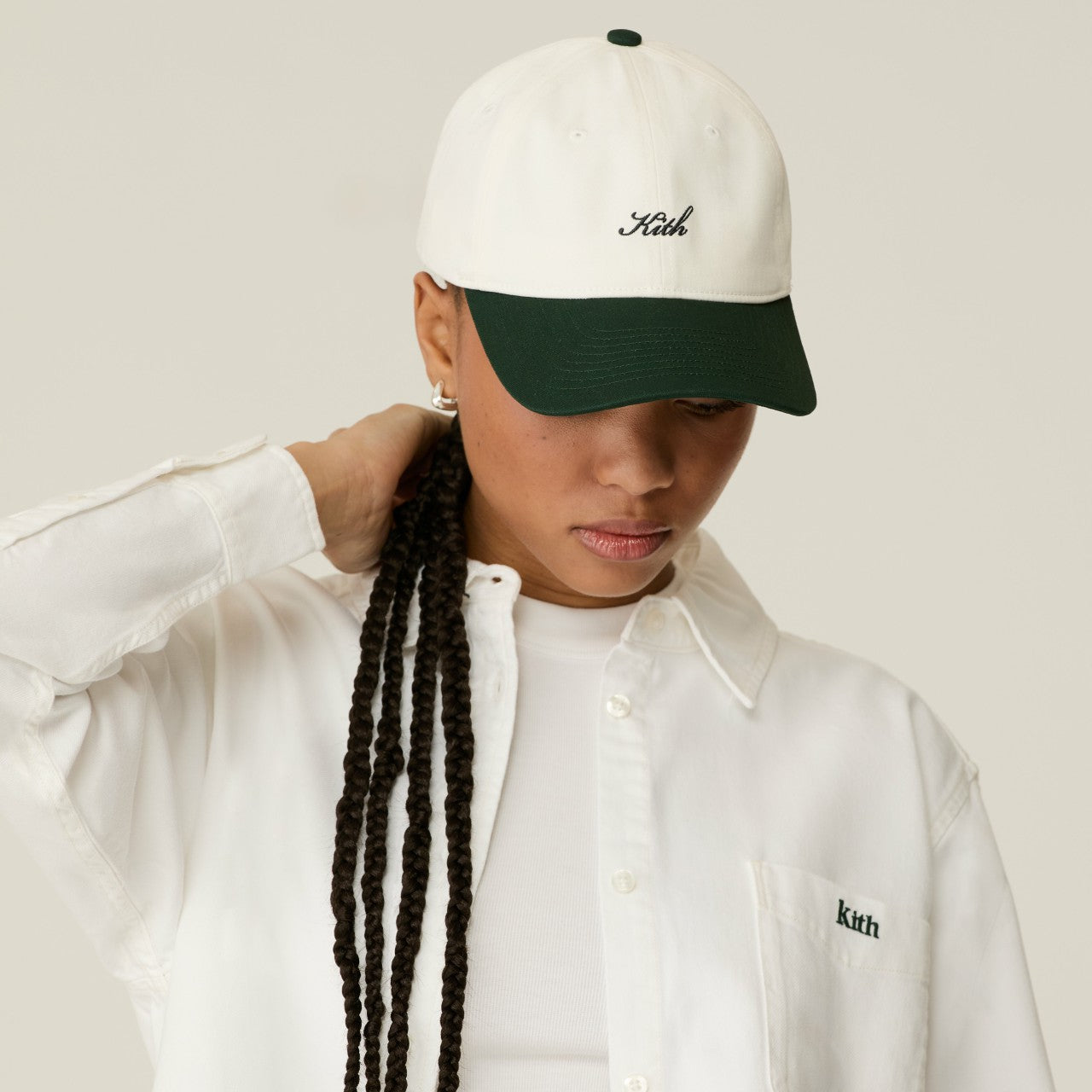 Women|Kids Kith Kith Women Script Logo Classic Cap - Stadium