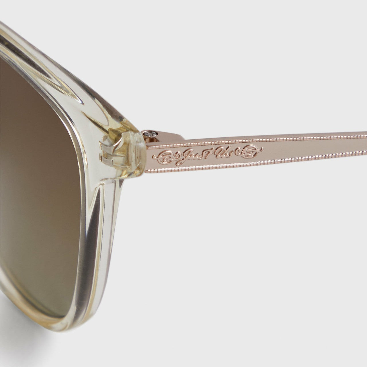 Men Kith Kith for Modo Georgica Sunglasses - Crystal / Gold / Clear