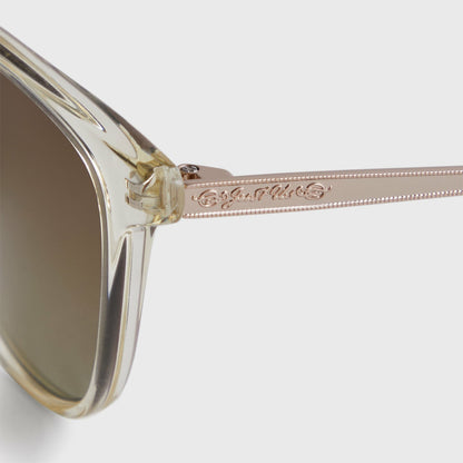 Men Kith Kith for Modo Georgica Sunglasses - Crystal / Gold / Clear