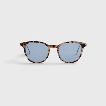 Men Kith Kith for Modo Georgica Sunglasses - White Tortoise / Gunmetal