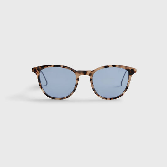 Men Kith Kith for Modo Georgica Sunglasses - White Tortoise / Gunmetal