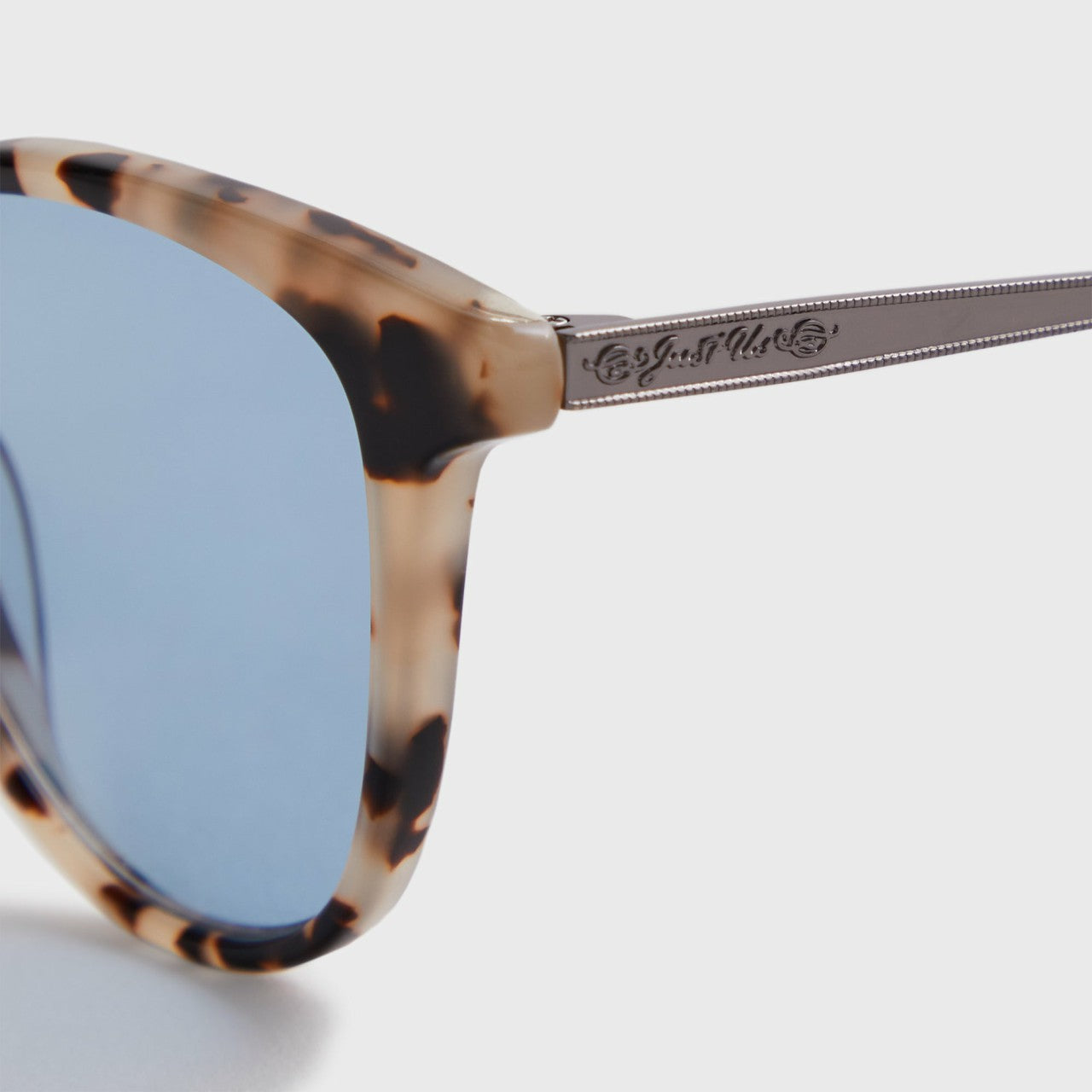 Men Kith Kith for Modo Georgica Sunglasses - White Tortoise / Gunmetal