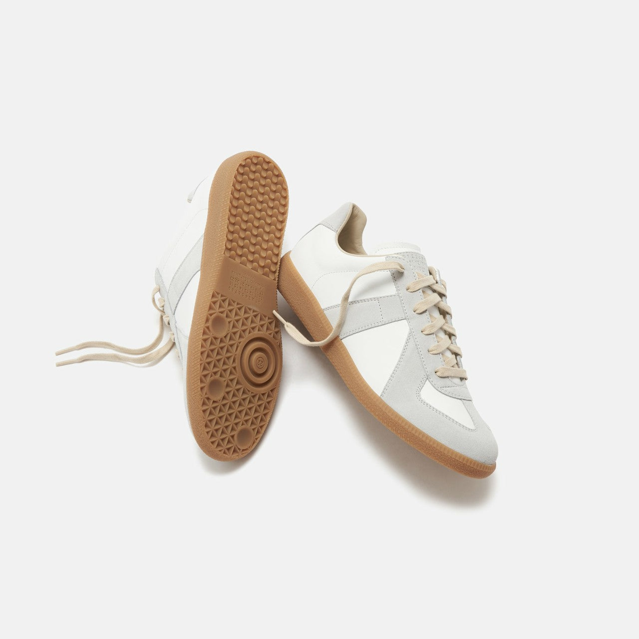 Men Kith Maison Margiela Replica Sneakers - Off White Gum