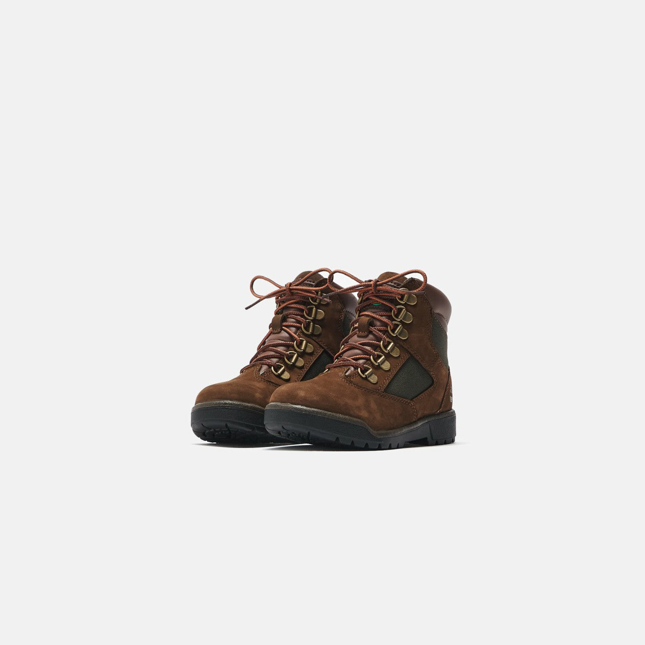 Kids Kith Timberland Pre-School 6" Field Boot - Brown / Green