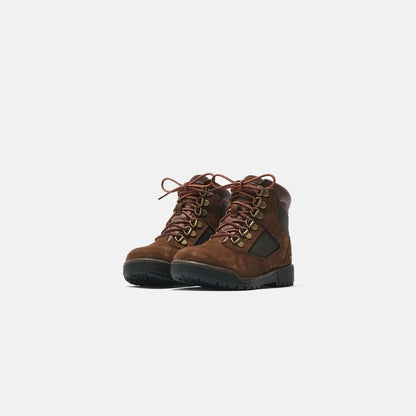 Kids Kith Timberland Pre-School 6" Field Boot - Brown / Green