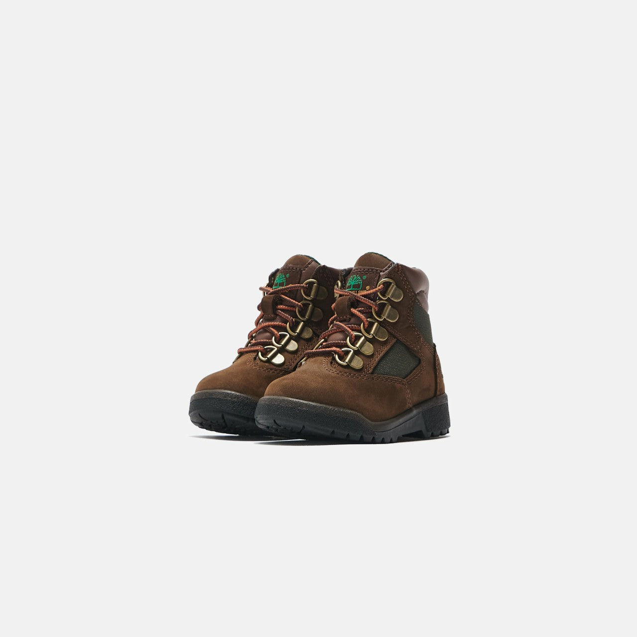Kids Kith Timberland Toddler 6" Field Boot - Brown / Green