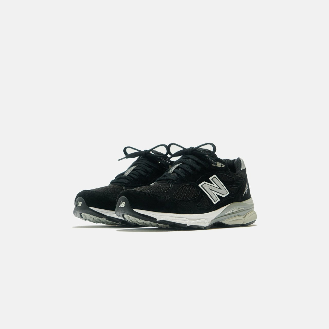Men Kith New Balance Made in USA 990 - Black / Grey