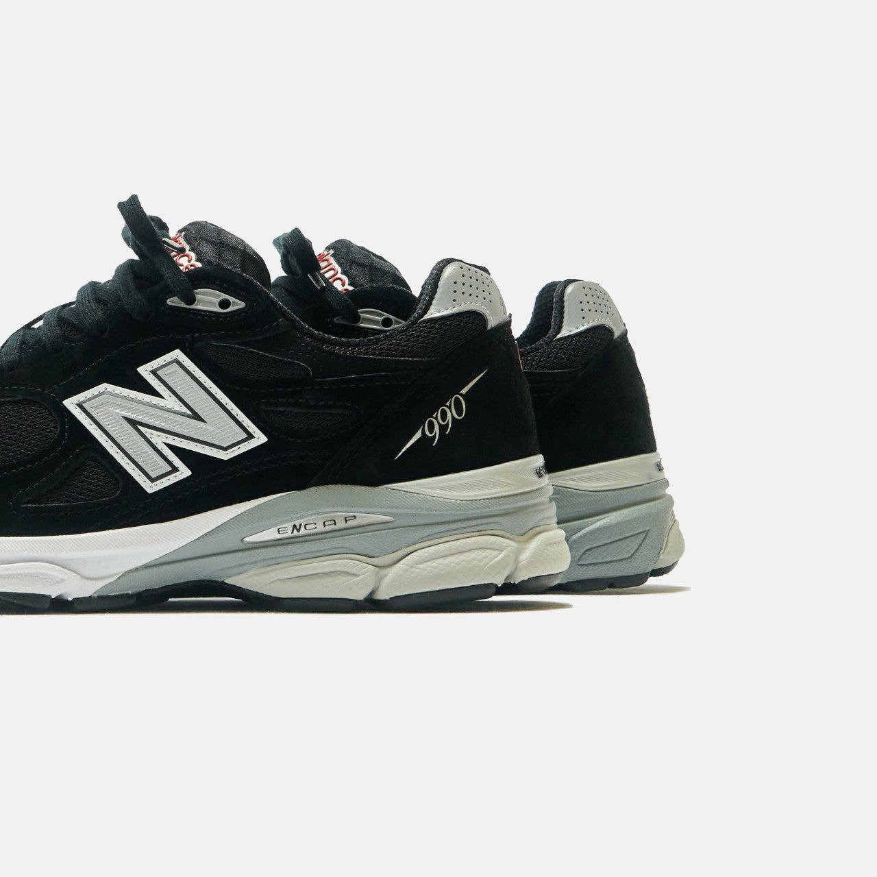 Men Kith New Balance Made in USA 990 - Black / Grey