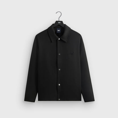 Men Kith Kith Double Weave Coaches Jacket - Black