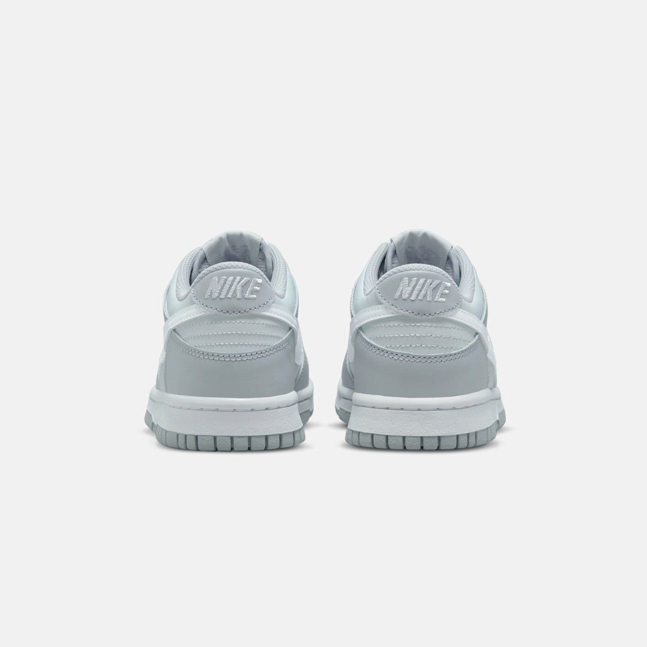 Kids Kith Nike GS Dunk Low - Pure Platinum / White / Wolf Grey