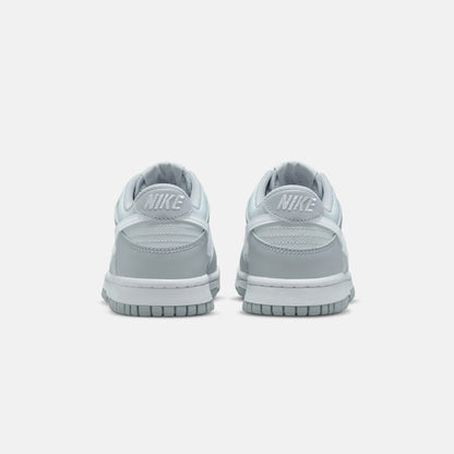 Kids Kith Nike GS Dunk Low - Pure Platinum / White / Wolf Grey