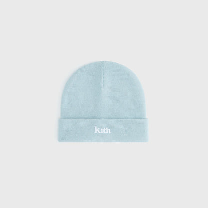 Kids Kith Kith Kids Classic Serif Logo Beanie - Summit