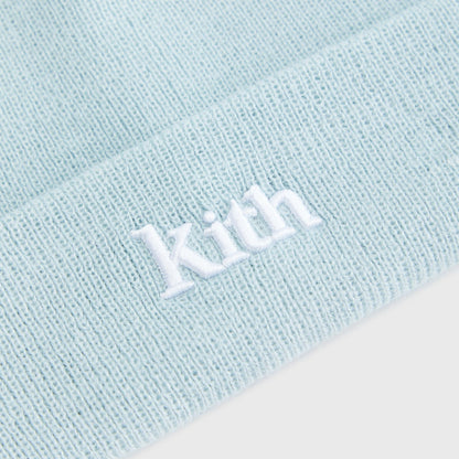 Kids Kith Kith Kids Classic Serif Logo Beanie - Summit