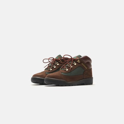 Kids Kith Timberland Youth Field Boot Mid - Dark Brown