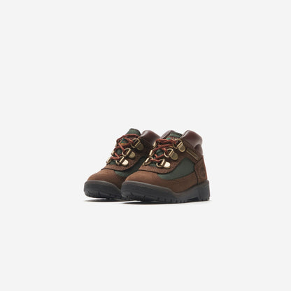 Kids Kith Timberland Toddler Field Boot Mid - Dark Brown