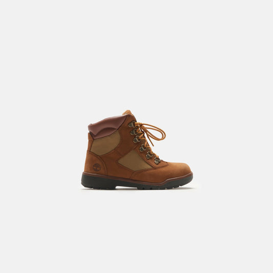 Kids Kith Timberland Junior 6" Field Boot - Brown Nubuck