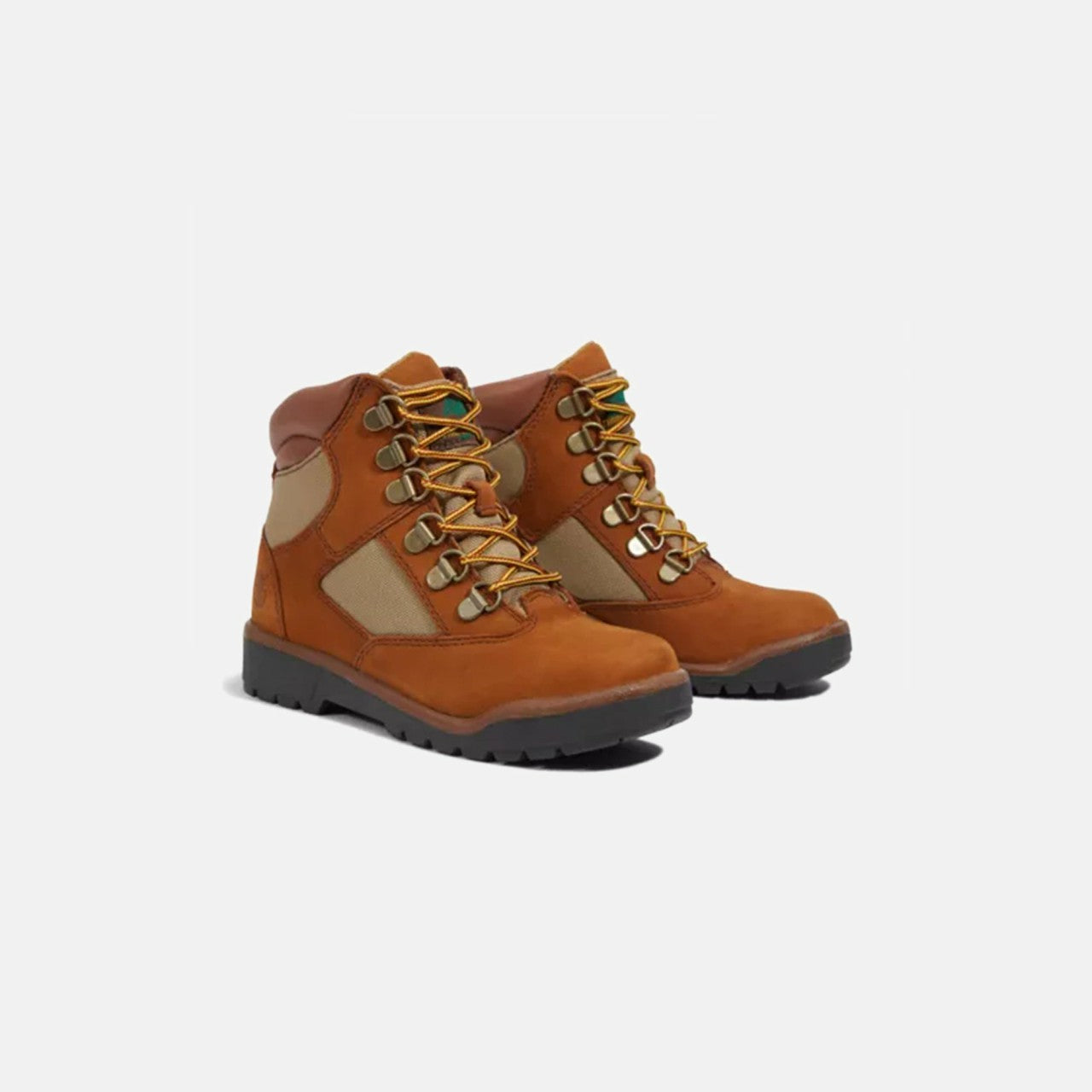 Kids Kith Timberland Pre-School Field Boot 6" Sesame Youth Boot - Tan