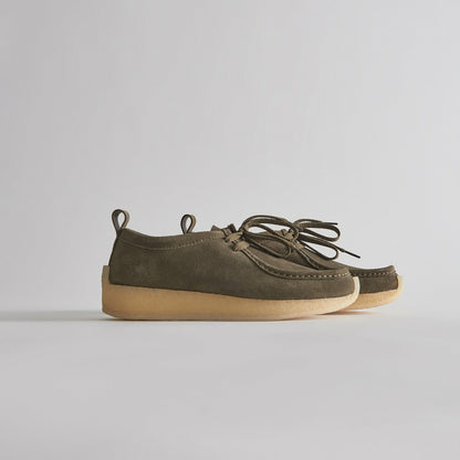 Men|Women Kith Ronnie Fieg for Clarks Rossendale - Olive Suede