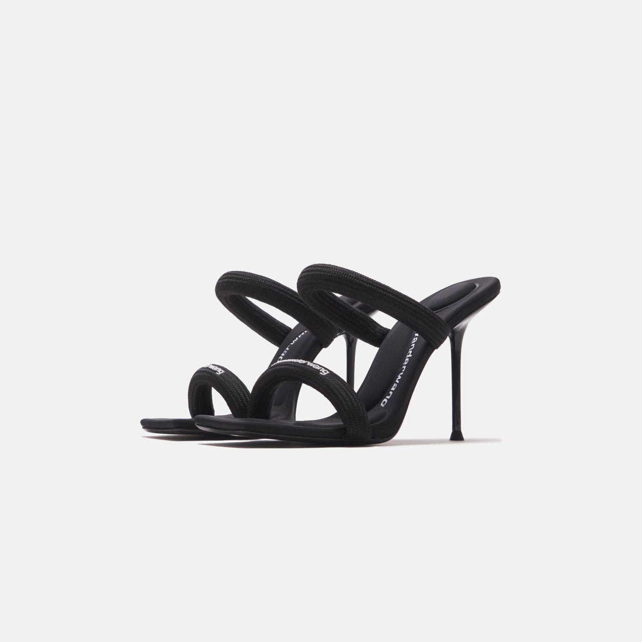 Women Kith Alexander Wang Julie Tubular Webbing Sandal - Black