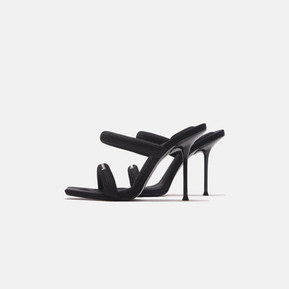 Women Kith Alexander Wang Julie Tubular Webbing Sandal - Black