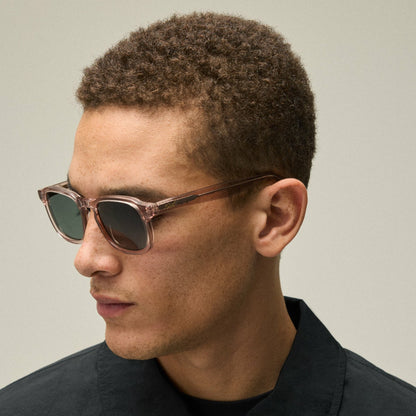 Men Kith Kith Napeague Sunglasses - Honey Crystal / Grey