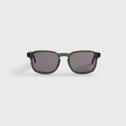 Men Kith Kith Napeague Sunglasses - Green Crystal / Grey