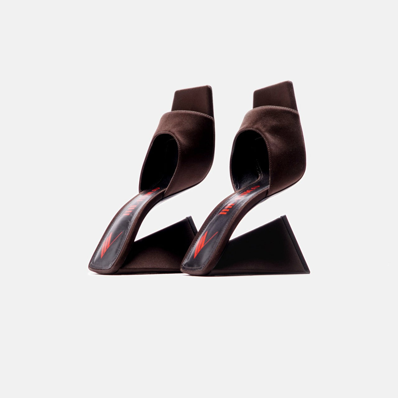 Women Kith The Attico for Kith Devon Mule 115mm - Cacao