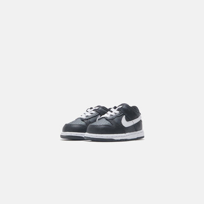 Kids Kith Nike Dunk Toddler Low - Black / White / Off Noir
