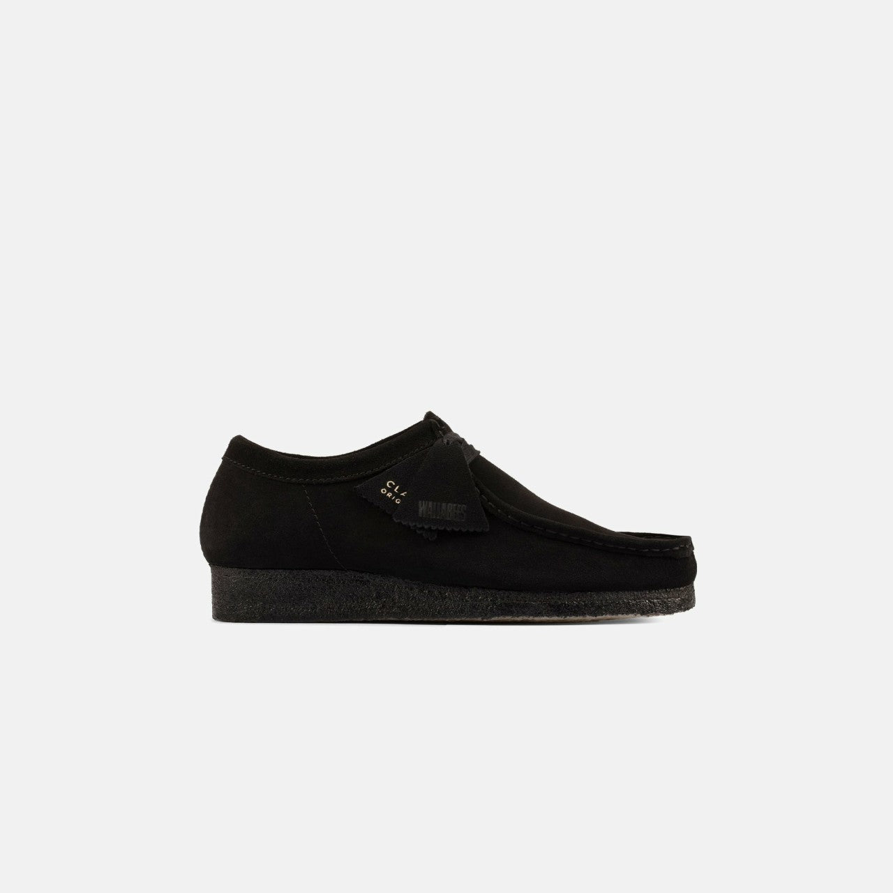 Women Kith Clarks WMNS Wallabee Low - Black Suede