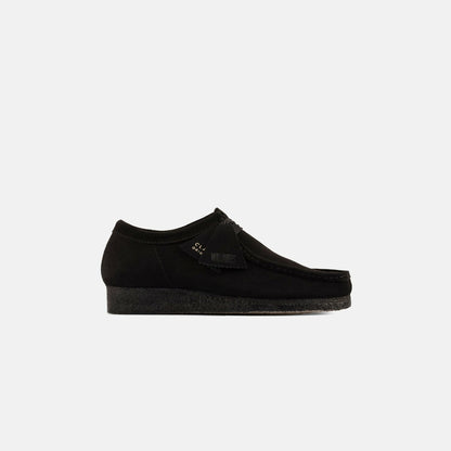 Women Kith Clarks WMNS Wallabee Low - Black Suede