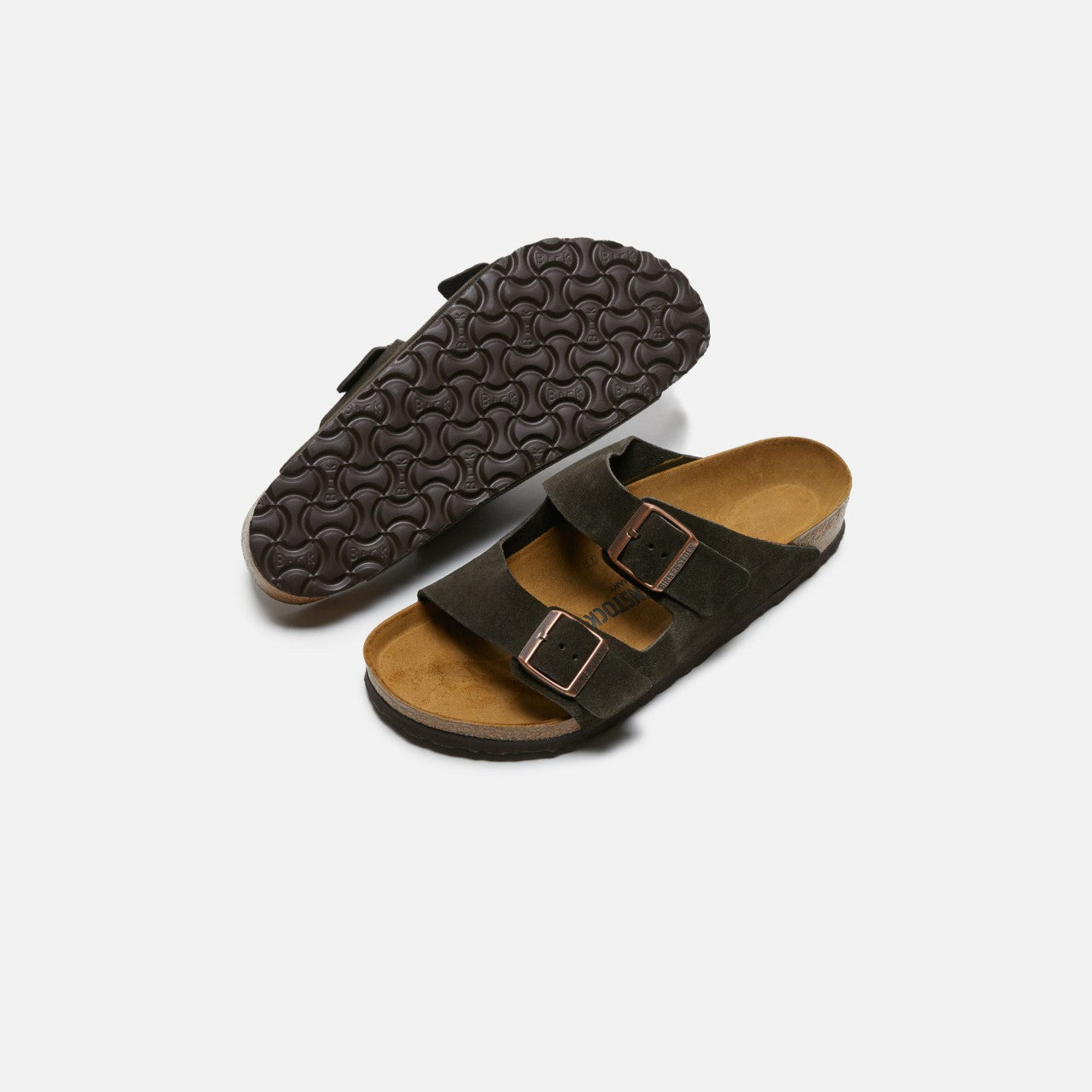 Men Kith Birkenstock Arizona Suede - Mocha