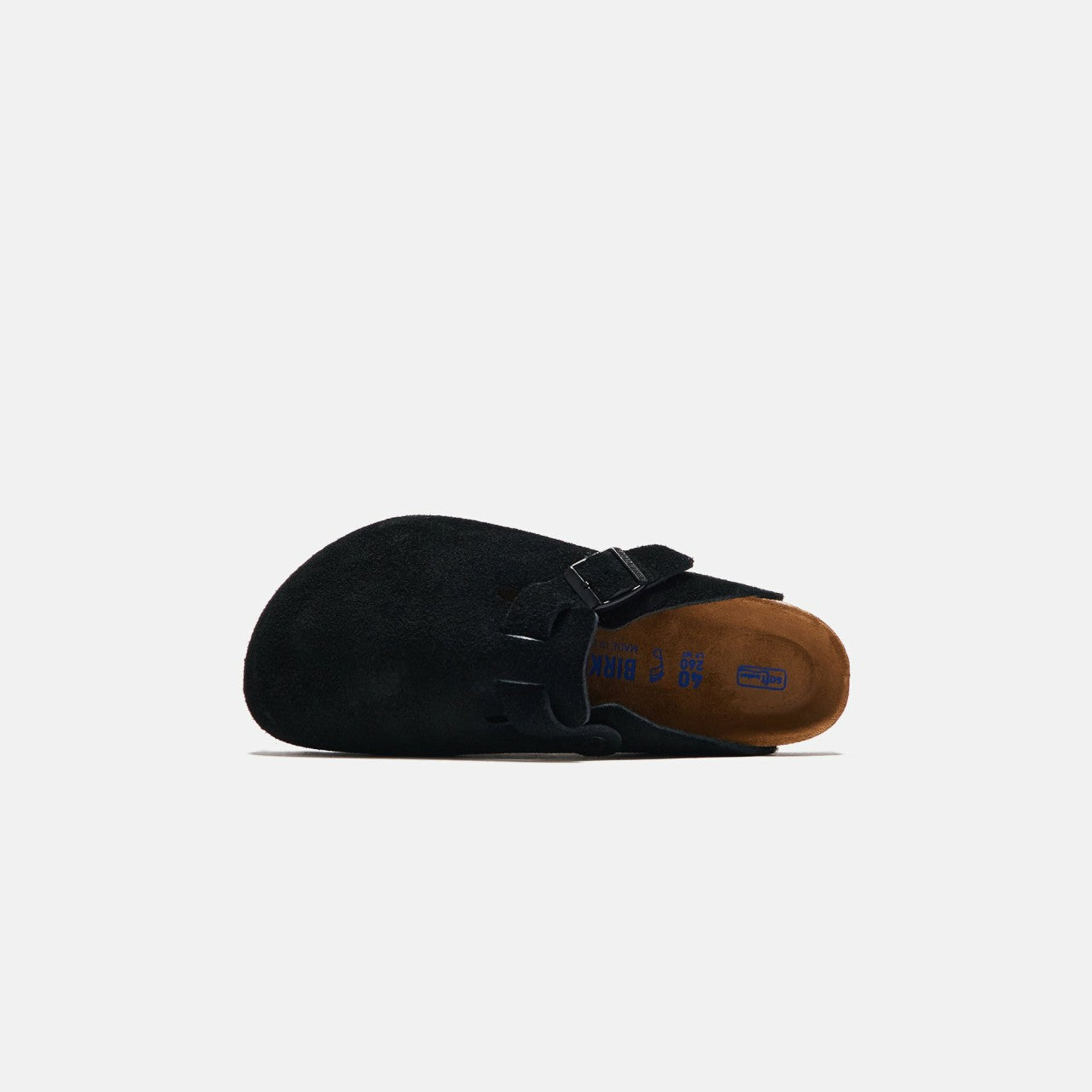 Women Kith Birkenstock WMNS Boston Soft Footbed Suede - Black