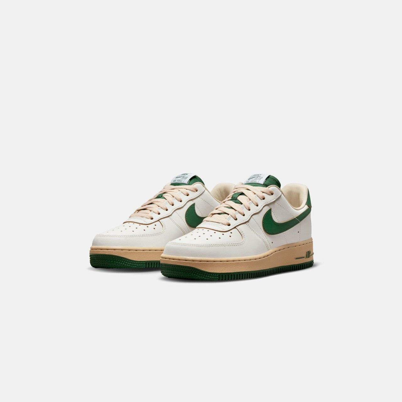 Women Kith Nike WMNS Air Force 1 `07 LV8 - Sail / Gorge Green / Sesame / Pearl Wh