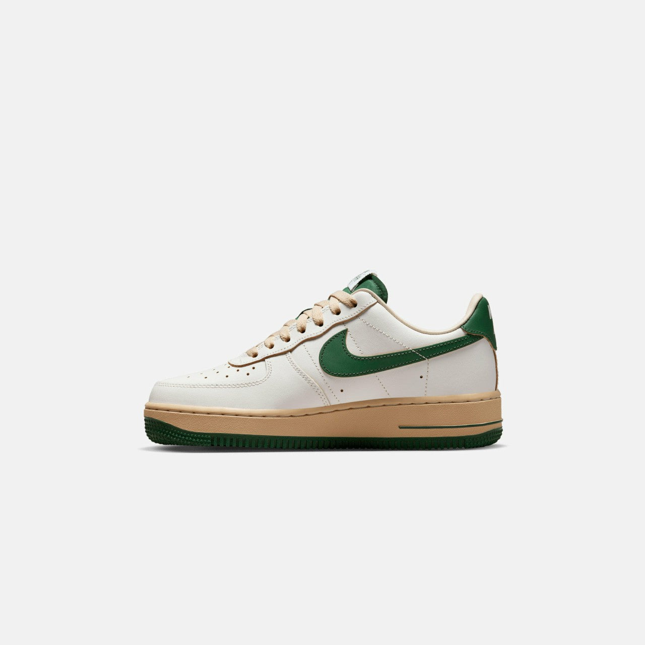 Women Kith Nike WMNS Air Force 1 `07 LV8 - Sail / Gorge Green / Sesame / Pearl Wh