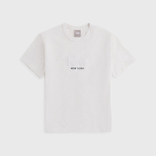 Women Kith Kith Women Mott New York Tee II - Sandy Heather