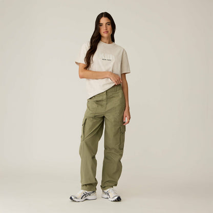 Women Kith Kith Women Mott New York Tee II - Sandy Heather
